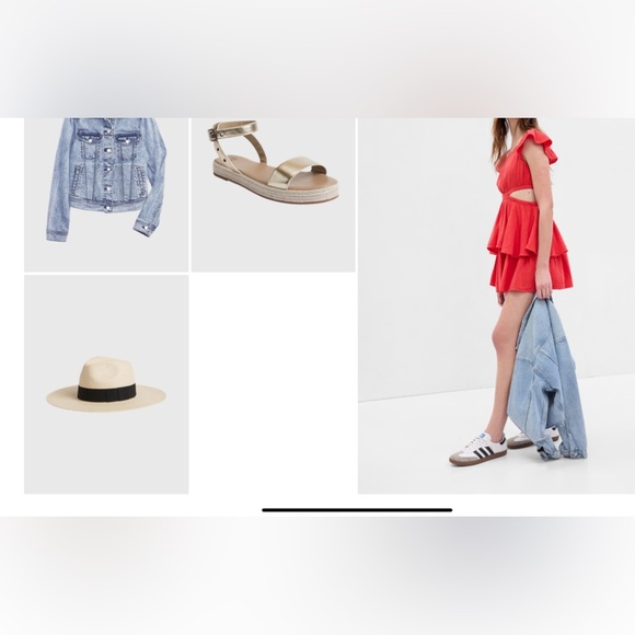 Beautiful Ruffle Hem Mini Dress ❤️ - Picture 5 of 6